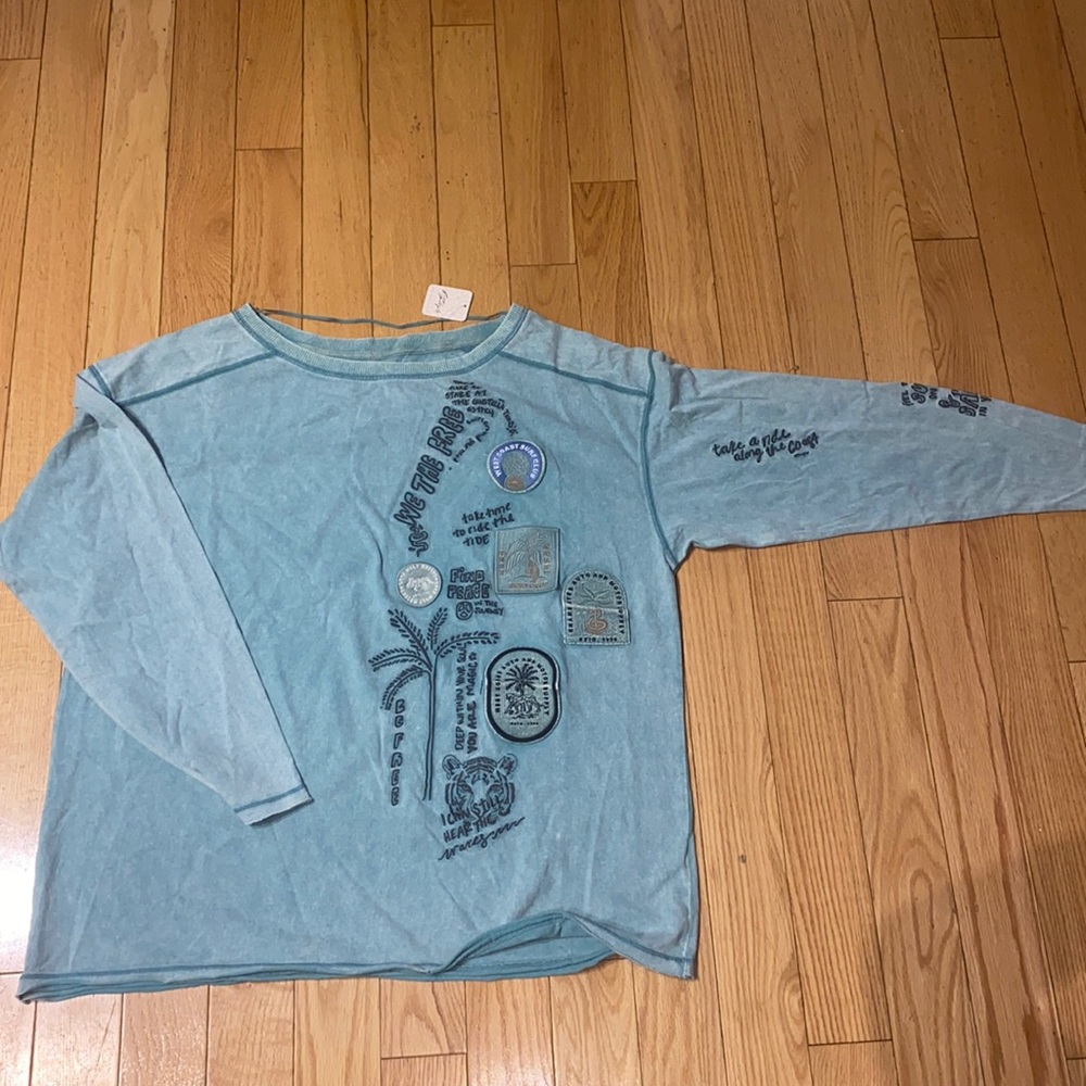 Oversized Free People Crewneck